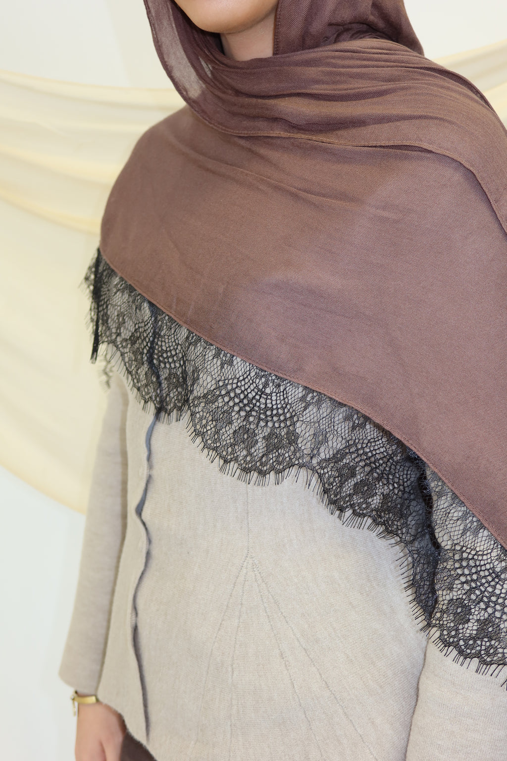 Brown Lace