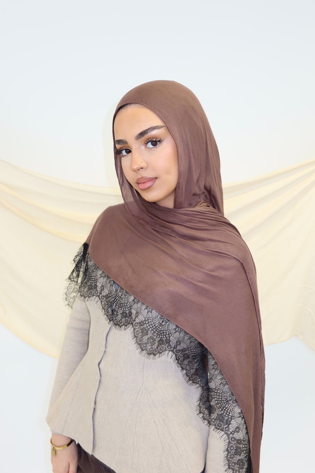 Brown Lace
